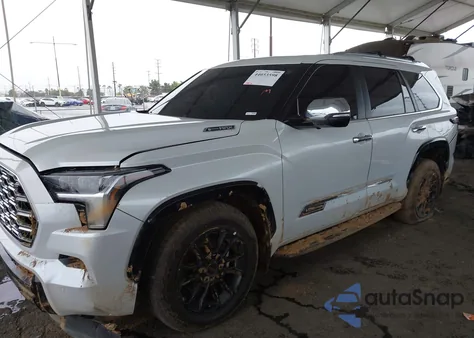 2025 Toyota Sequoia 1794 Edition from USA, damaged, VIN 7SVAAABA3SX070217